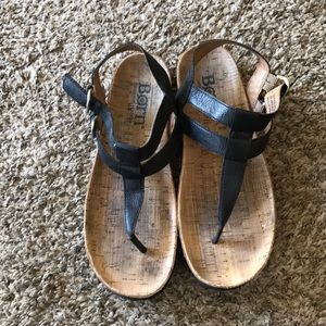Born cork bottom sandles